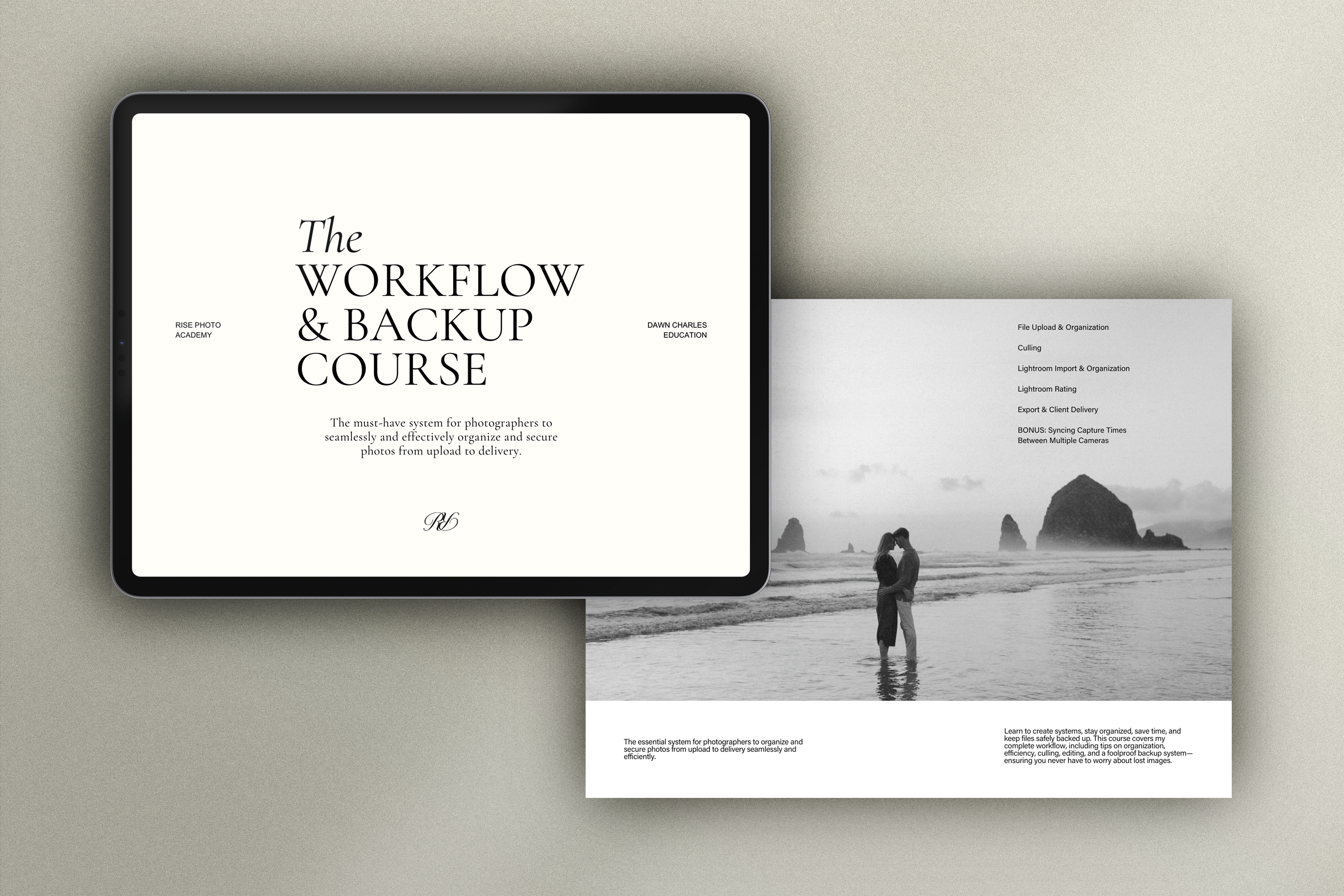 The Workflow & Backup Course