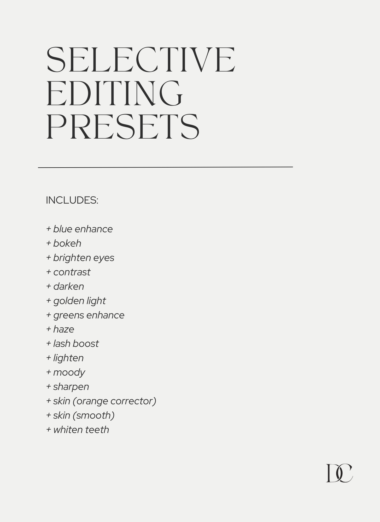 Lightroom Toolkit