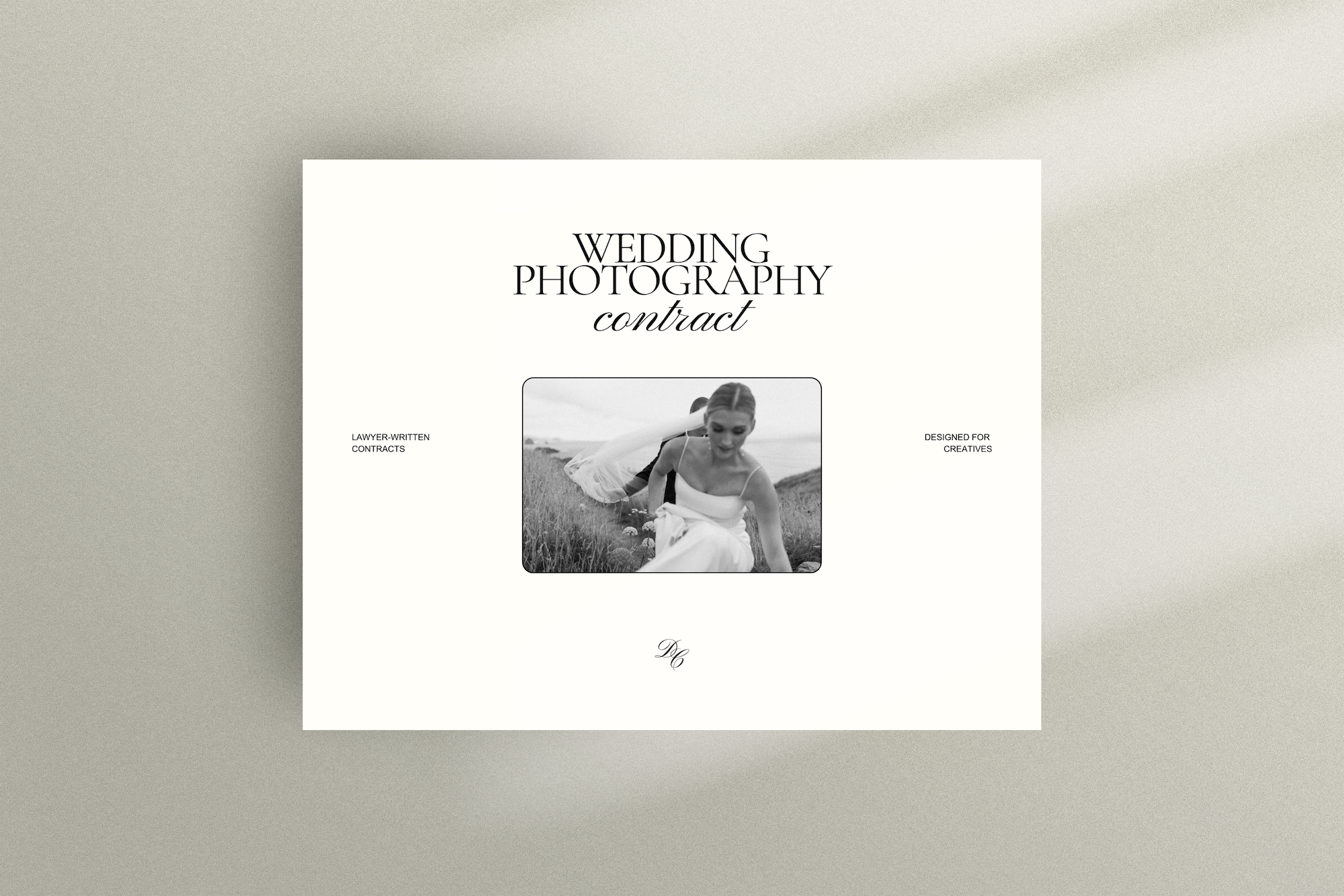 Wedding Photography Contract