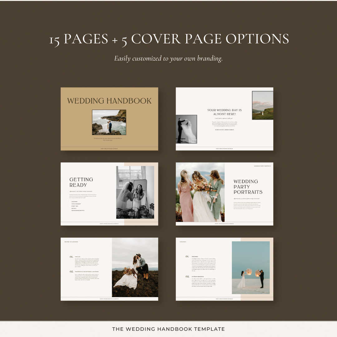 Wedding Handbook Template