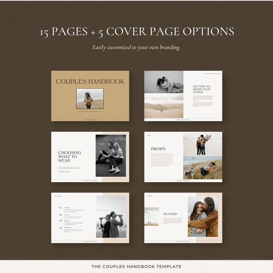 Free and customizable couple templates