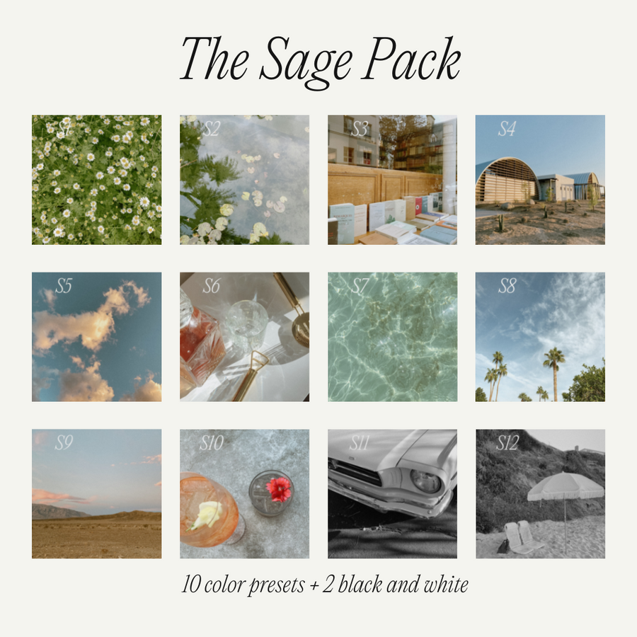 DC Mobile Presets: The Sage Pack